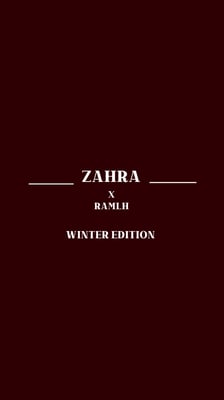 ZAHRA X RAMLH logo
