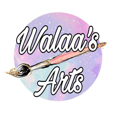Walaa’s arts logo