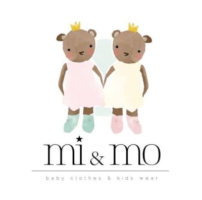 Mi and mo baby store logo