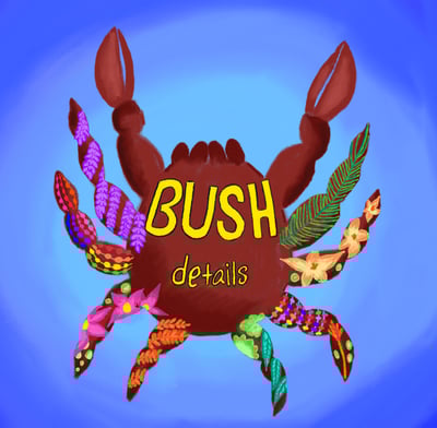 Bush details logo