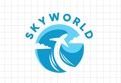 Sky World logo
