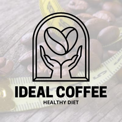 Ideal coffee logo