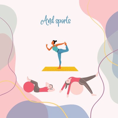 And sports