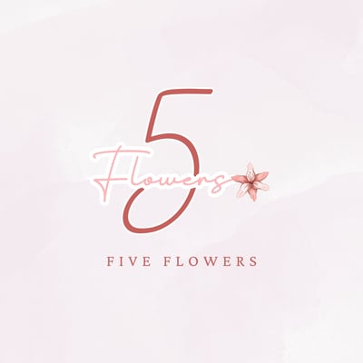 🌸 Five Flowers logo