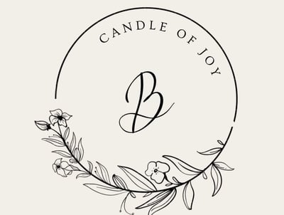 B candle logo