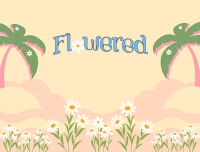 Flowered logo