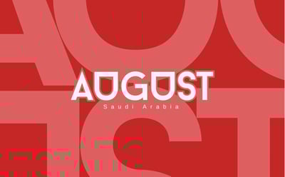 August coffee logo