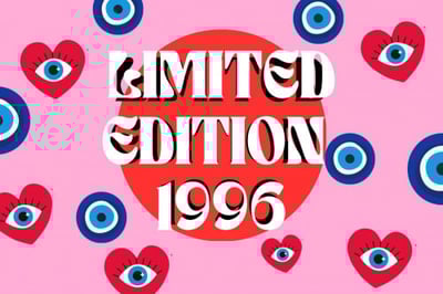 gr6asyah / limited edition1996 logo