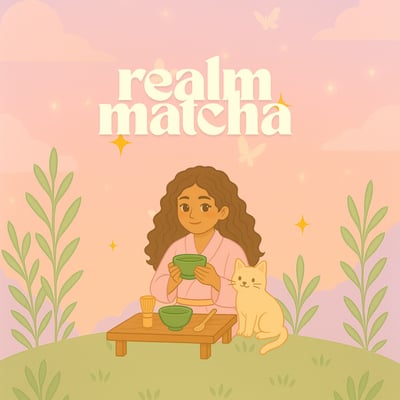 REALM MATCHA logo