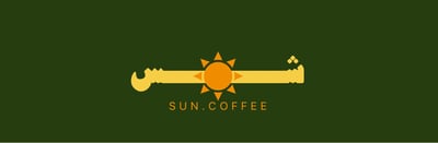 Sun coffee logo