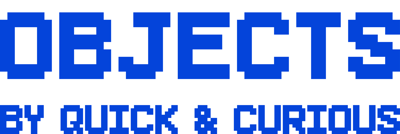 OBJECTS by quick & curious logo