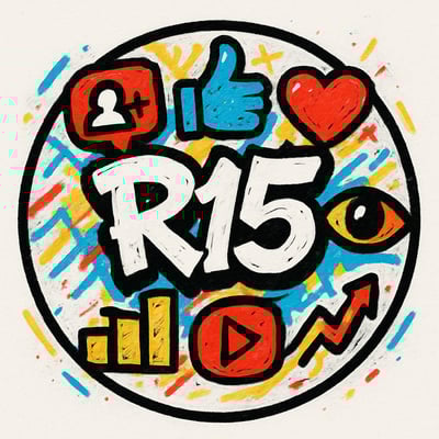 متجر R15 لخدمات السوشيال ميديا logo