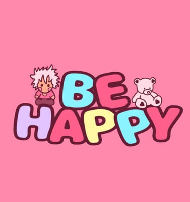 BE HAPPY logo
