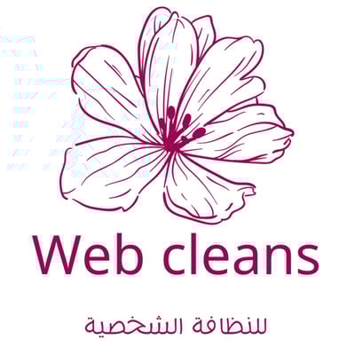 Web cleans logo