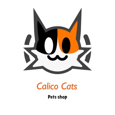 calico cats shop logo