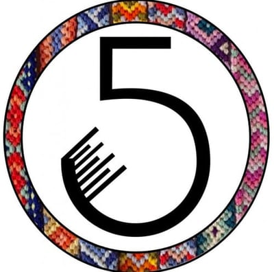 5 inches logo