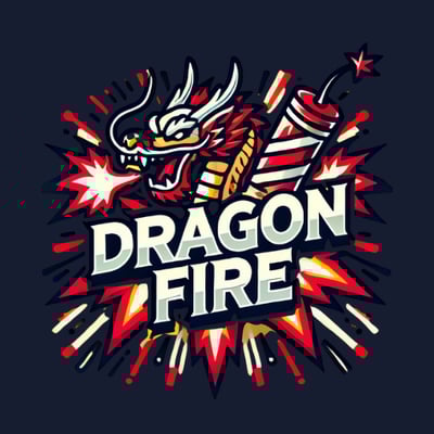 DRAGON FIRE logo