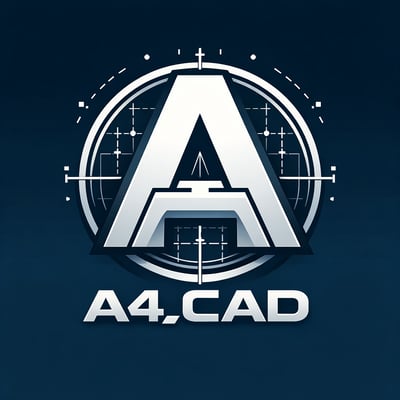 A4 CAD logo