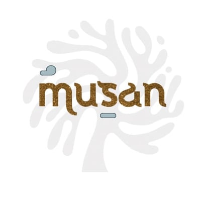 محمصة مُسِن. logo