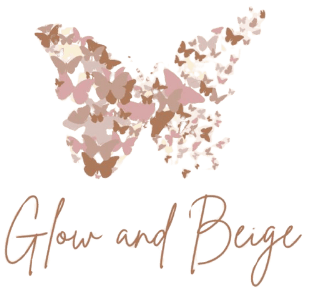glow and beige logo