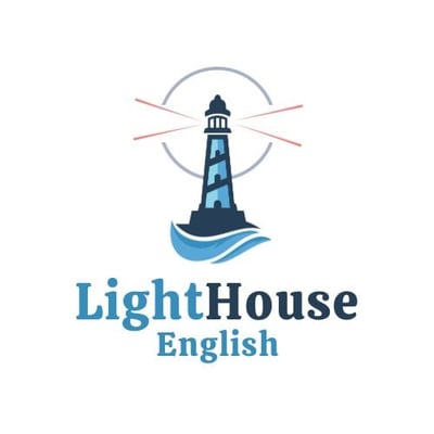 Lighthouse English logo
