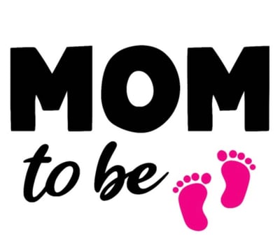mom to be logo
