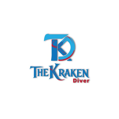 ذا كراكن دايفر The Kraken Diver logo