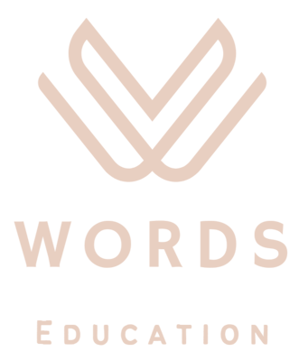 Words education logo