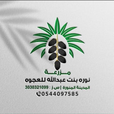 مزرعة نوره بنت عبدالله للعجوه logo