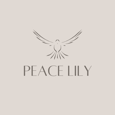 Peace lily logo
