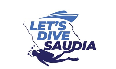 lets dive saudia | هيَّا غوص السعودية logo