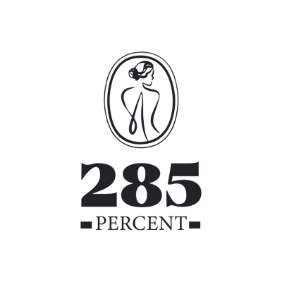 285% logo