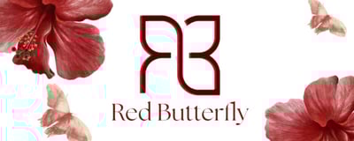 الفراشة الحمراء logo