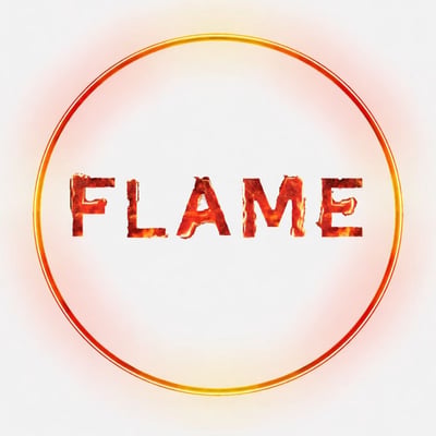 Flame store logo