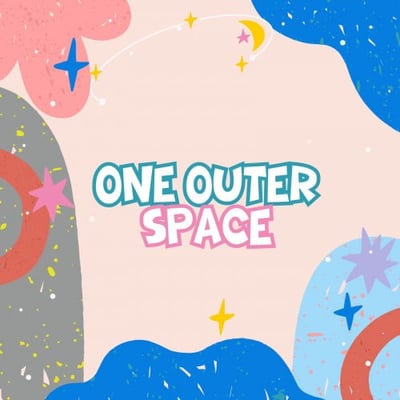 One outer space logo