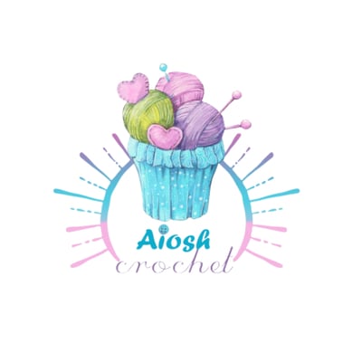 Aiosh crochet logo
