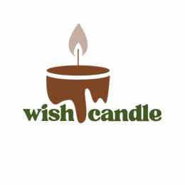 Wish candle logo