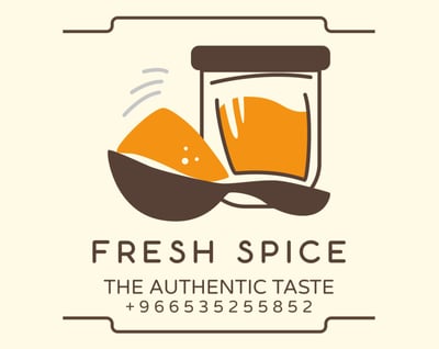 التوابل الطازجة - Fresh spice logo