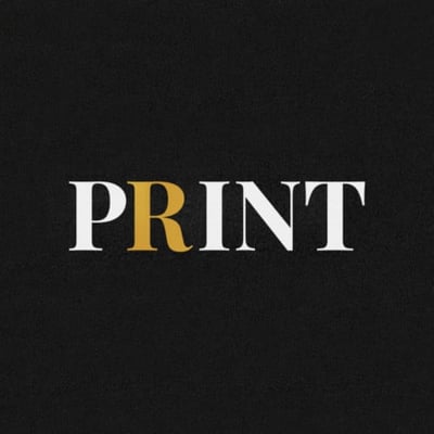 Print R logo