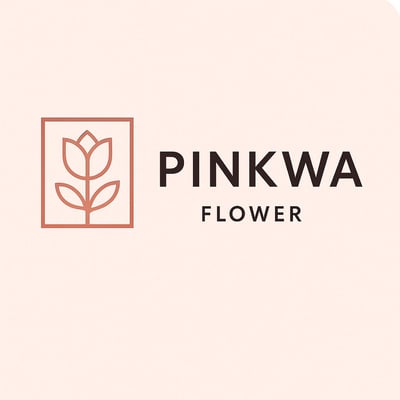 Pinkwaflower logo
