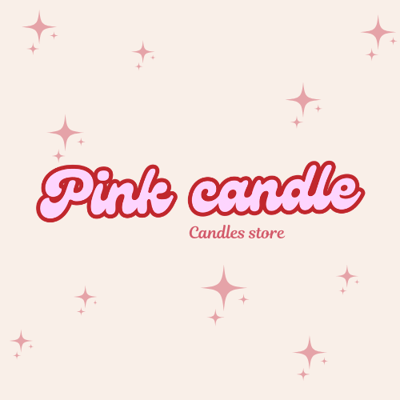 Pink candle logo