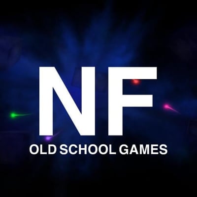 NF OLDSCHOOL GAMES logo