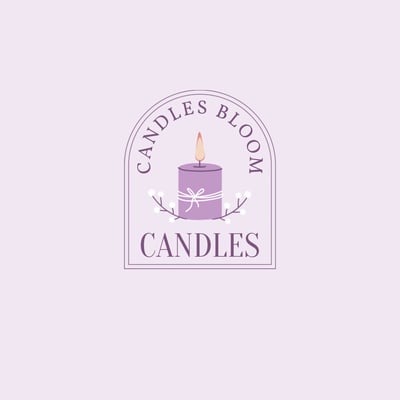متجر candles bloom logo