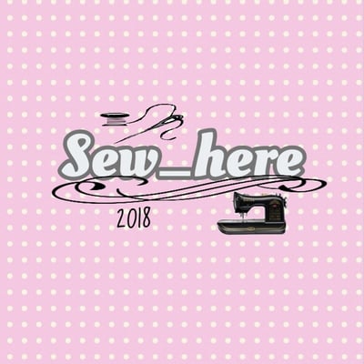 Sew here logo