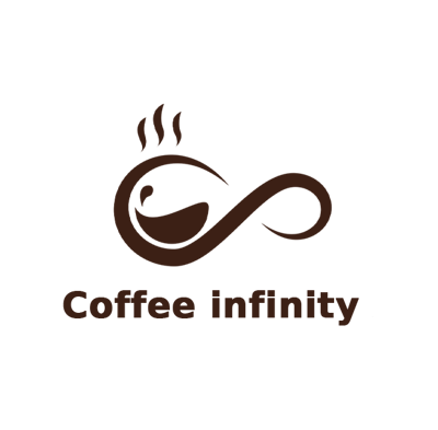 Coffee infinity logo