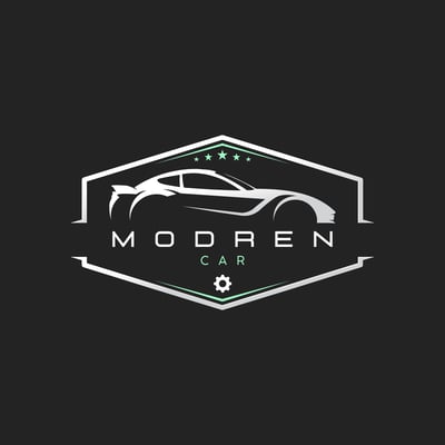 Logo of Modern car