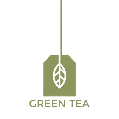 Green tea logo