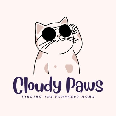 Cloudy Paws logo