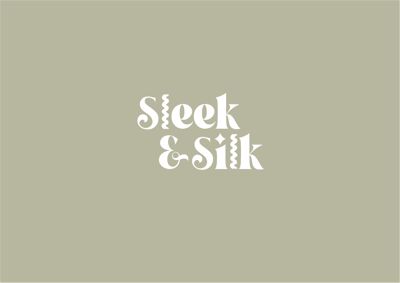 The sleek silk logo
