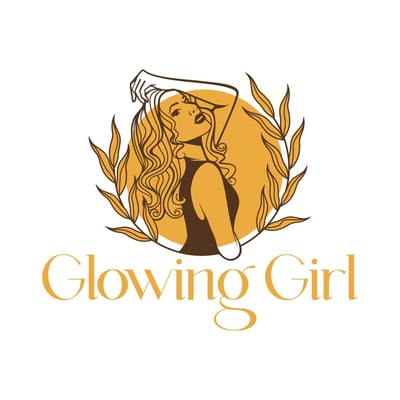 glowing girl logo
